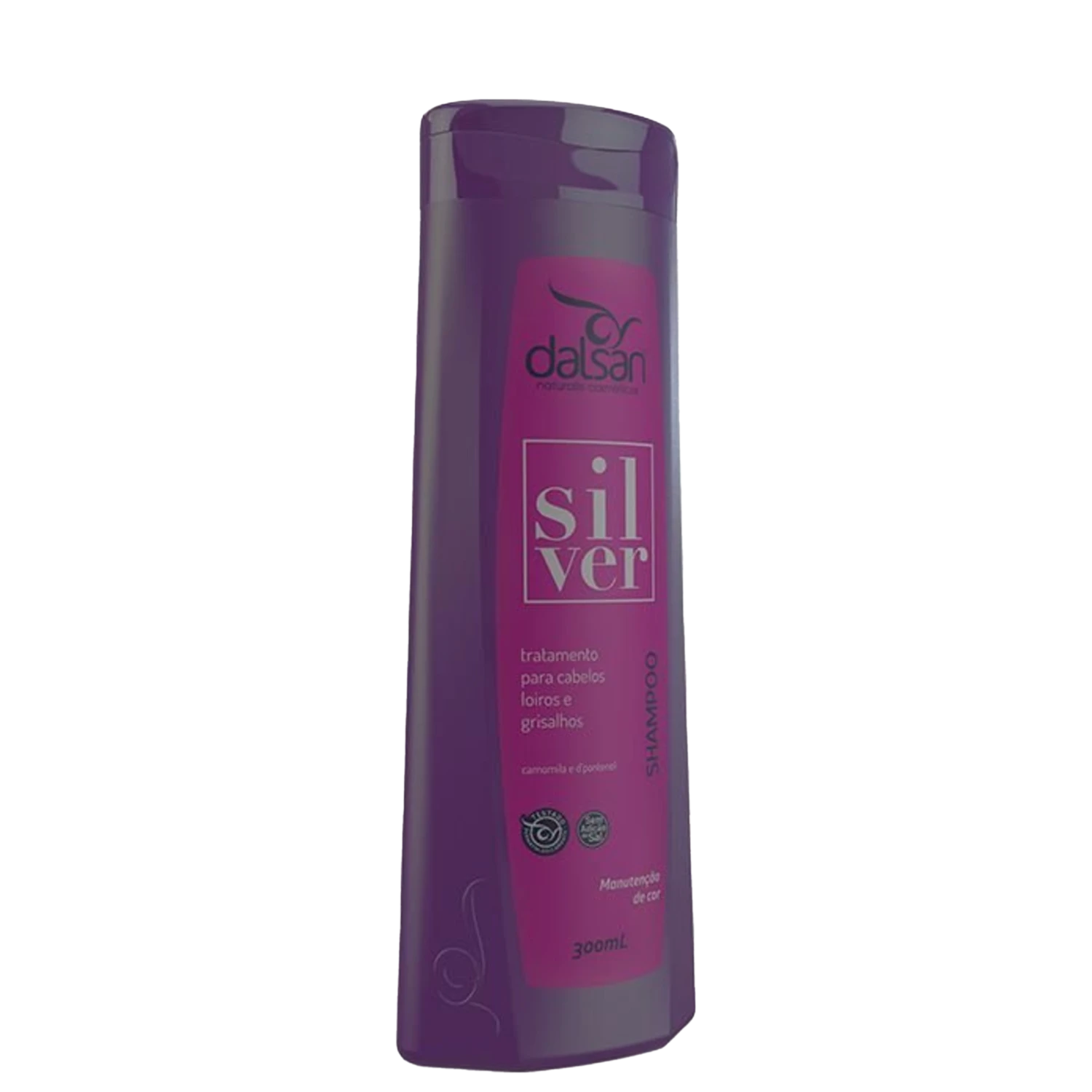 Shampoo para Manutenção de Cor Dalsan Cosméticos Silver 300ml