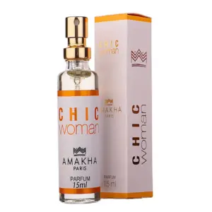 Perfume Feminino Deo Colônia Amakha Paris Chic Woman 15ml Perfume Feminino Deo Colônia Amakha Paris Chic Woman 15ml