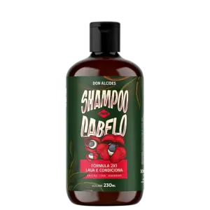 Shampoo 2 em 1 Don Alcides Guaraná 230ml