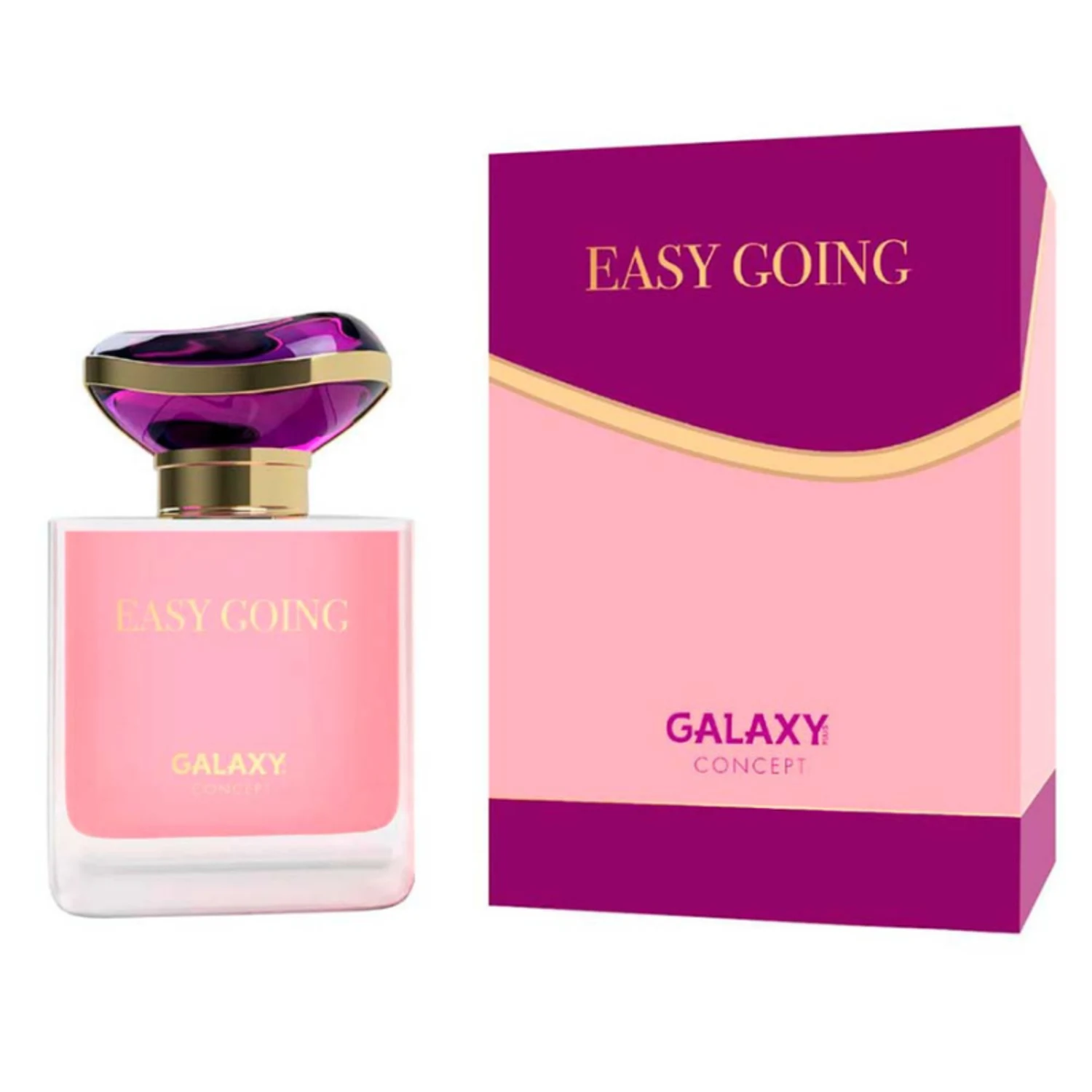 Perfume Feminino Eau de Parfum Galaxy Plus Easy Going 100ml