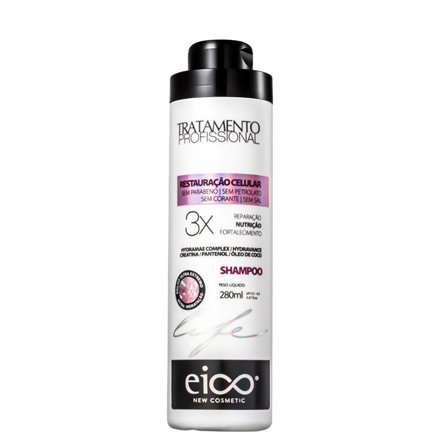 Shampoo Eico Life Restauração Celular 280ml