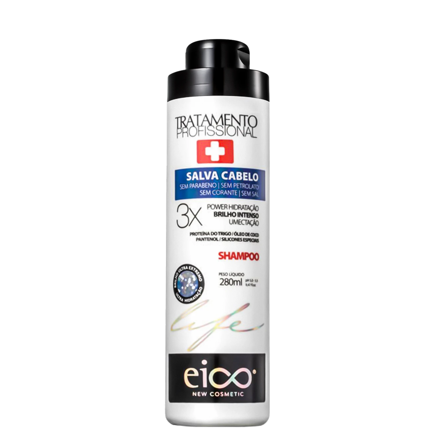 Shampoo Eico Life Salva Cabelo 280ml