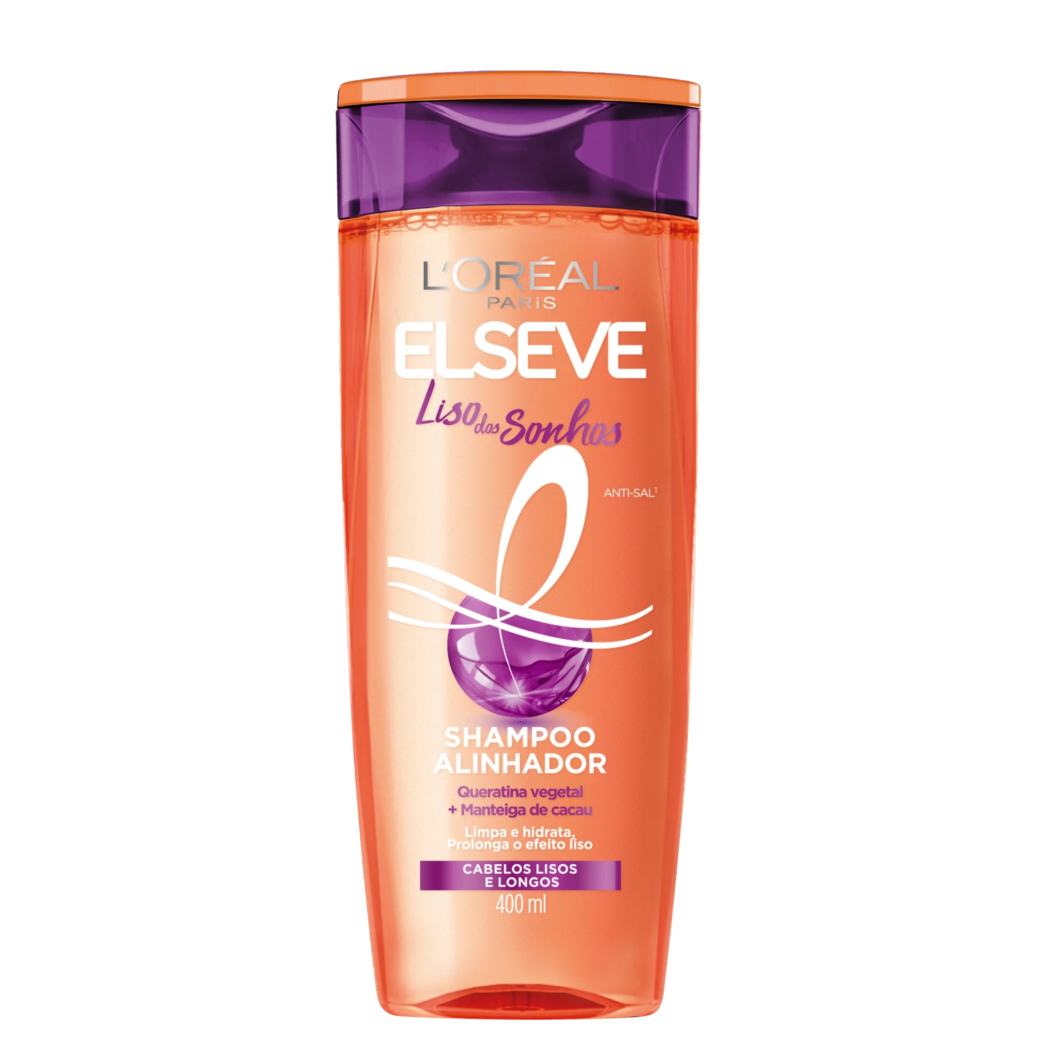 Shampoo Elseve L’Oréal Paris Liso dos Sonhos 400ml