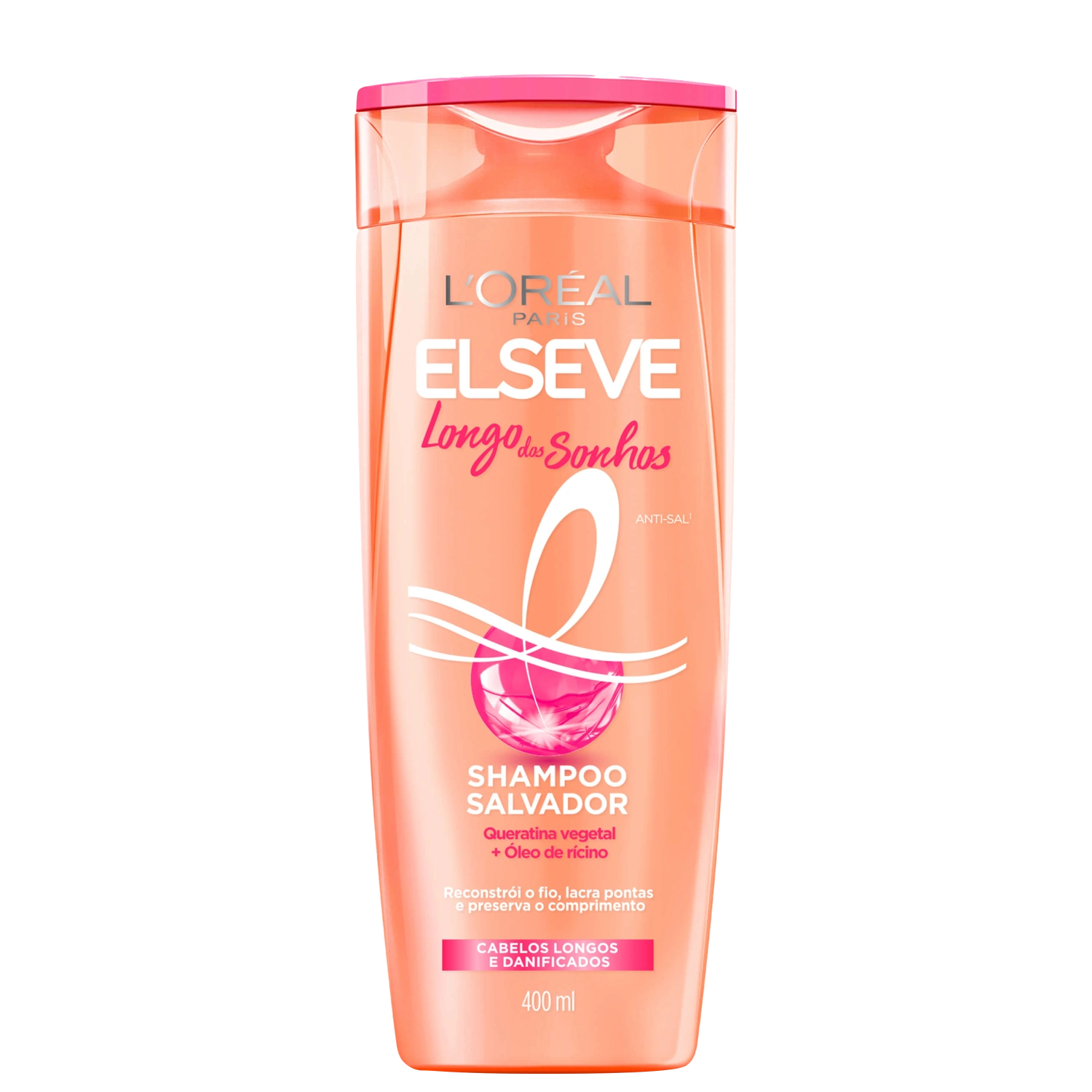 Shampoo Elseve L’Oréal Paris Longo dos Sonhos 400ml