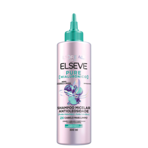 Shampoo Micelar L’Oréal Paris Elseve Pure Hialurônico Antioleosidade 300ml