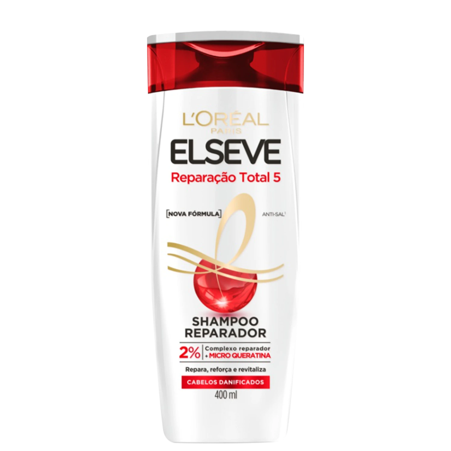 Shampoo Elseve L’Oréal Paris Reparação Total 5 400ml
