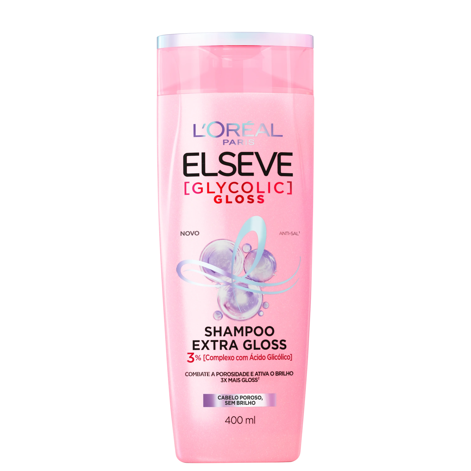 Shampoo Elseve L’Oréal Paris Glycolic Gloss 400ml