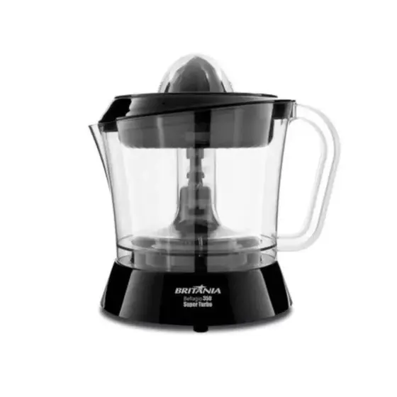 Espremedor de Frutas Britânia Bellagio 350 Turbo Preto 127V