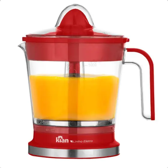 Espremedor Kian Turbo 1.2 Litros Vermelho 220V ESP-100