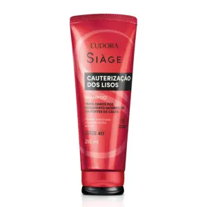 Shampoo Eudora Siàge Cauterização dos Lisos 250ml Shampoo Eudora Siàge Cauterização dos Lisos 250ml