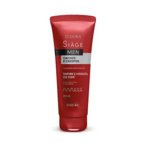 Shampoo Eudora Siàge Men Cachos e Crespos 250ml