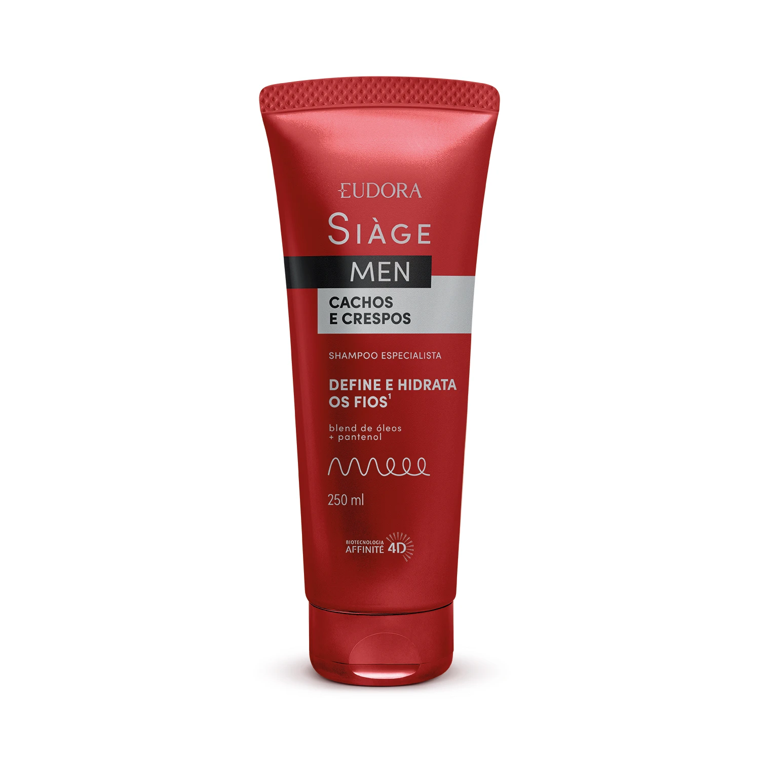 Shampoo Eudora Siàge Men Cachos e Crespos 250ml