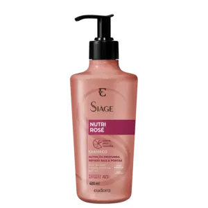 Shampoo Eudora Siàge Nutri Rose 400ml Shampoo Eudora Siàge Nutri Rose 400ml