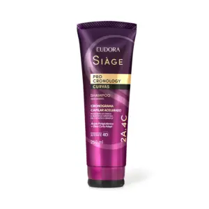 Shampoo Eudora Siàge Pro Cronology Curvas 250ml Shampoo Eudora Siàge Pro Cronology Curvas 250ml