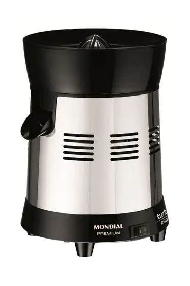 Extrator de Frutas Mondial Premium Turbo 1.0L 250W Preto Bivolt E-10