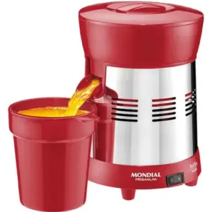 Extrator de Sucos Mondial Red Premium E-24 Extrator de Sucos Mondial Red Premium E-24