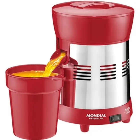 Extrator de Sucos Mondial Red Premium E-24