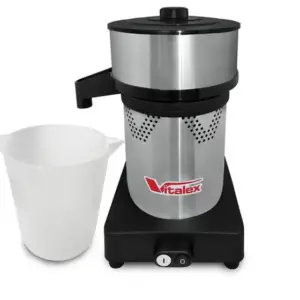 Extrator Espremedor de Suco Vitalex Super com Câmara de Inox ESS-I Extrator Espremedor de Suco Vitalex Super com Câmara de Inox ESS-I