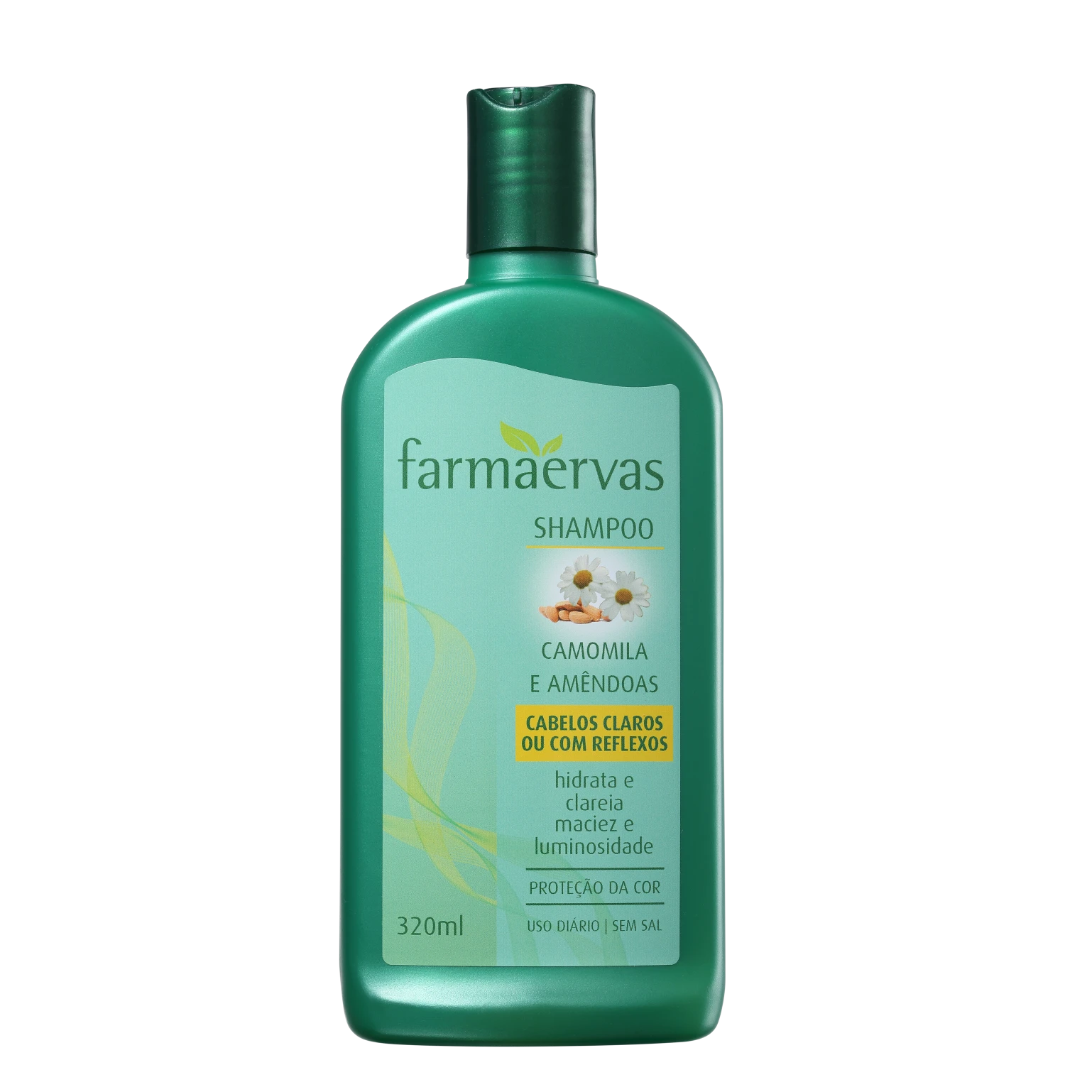 Shampoo Farmaervas Camomila e Amêndoas 320ml