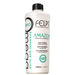 Shampoo Alisante Felps Professional Omega Zero Amazon 500ml