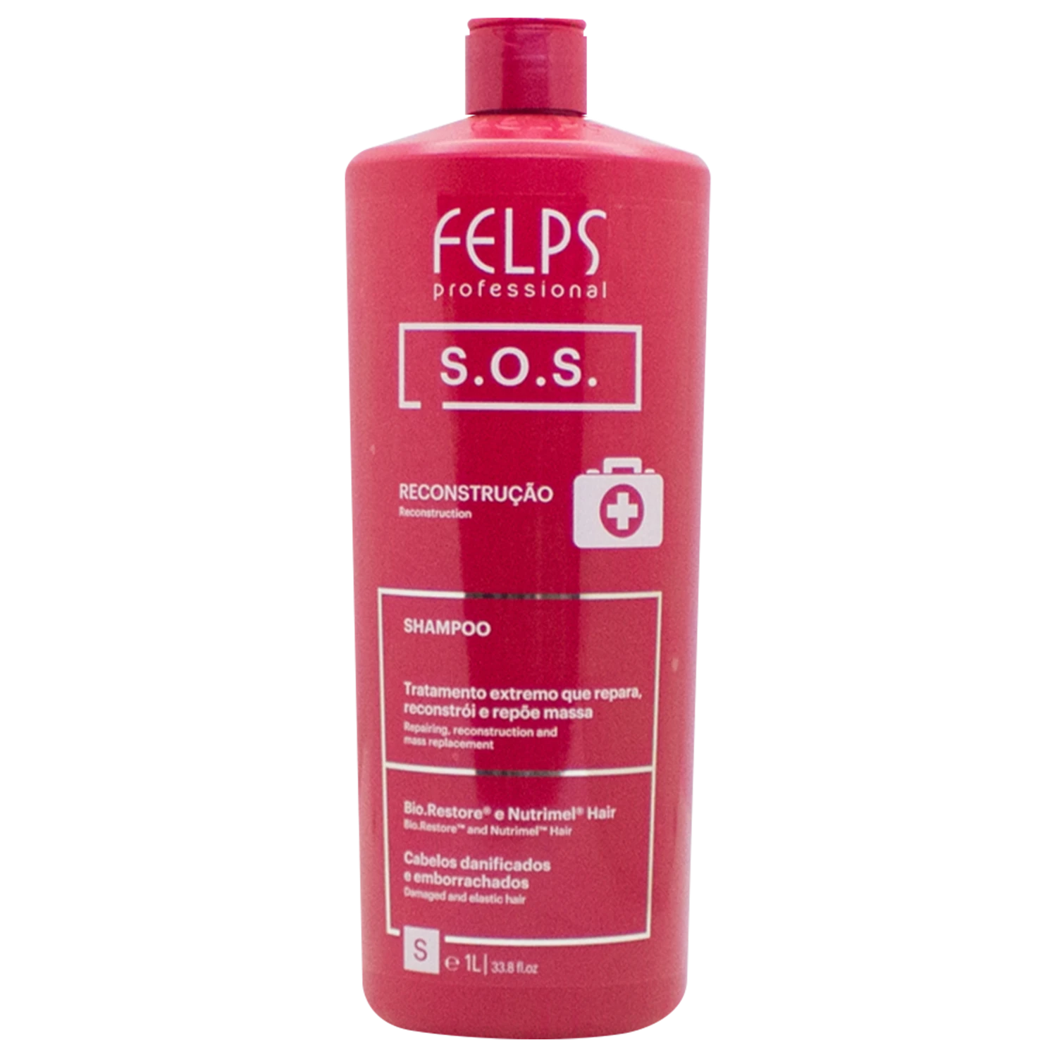 Shampoo Reconstrução Felps Professional S.O.S. 1L