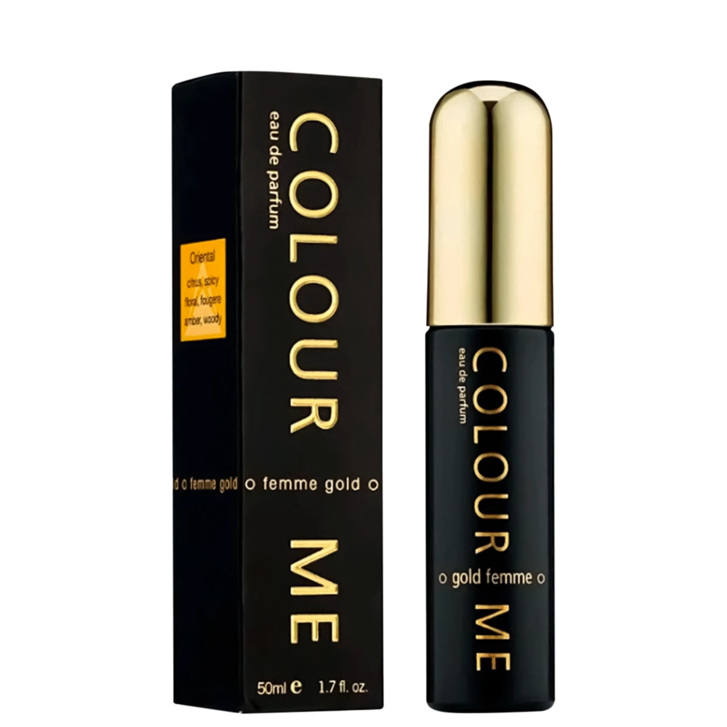 Perfume Feminino Eau de Parfum Colour Me Femme Gold 50ml