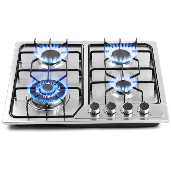 Cooktop 4 Bocas a Gás Forimo em Aço Inoxidável