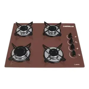 Cooktop 4 Bocas a Gás Chamalux Ultra Chama Premium Bivolt