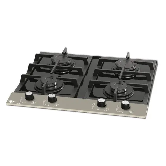 Cooktop 4 Bocas a Gás Fischer Platinium
