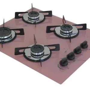 Cooktop 4 Bocas a Gás Chamalar Premium Ultra Chama Marmorizado Rosa Cooktop 4 Bocas a Gás Chamalar Premium Ultra Chama Marmorizado Rosa