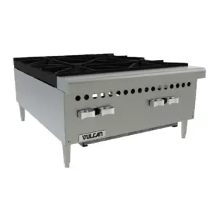 Cooktop 4 Bocas a Gás Hobart/Vulcan Hotplate de Bancada VCRH-24 Cooktop 4 Bocas a Gás Hobart/Vulcan Hotplate de Bancada VCRH-24
