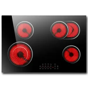 Cooktop 4 Bocas Elétrico Nefaracy com Painel Touch 6600W 240V Cooktop 4 Bocas Elétrico Nefaracy com Painel Touch 6600W 240V