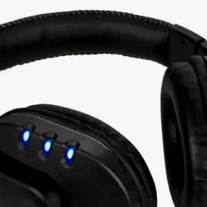 Headset Gamer USB Preto e Azul FR-215 Headset Gamer USB Preto e Azul FR-215