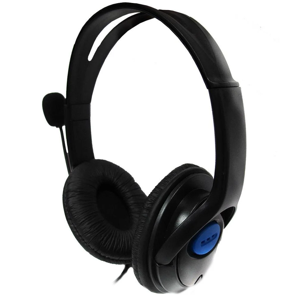 Headset Gamer Dex Estéreo para PS4 com Microfone P3