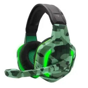 Headset Gamer XP-6 Naval Camuflado Verde Headset Gamer XP-6 Naval Camuflado Verde