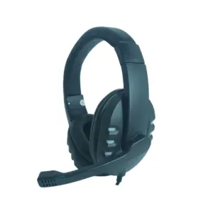 Headset Gamer com Fio para Jogos Preto
