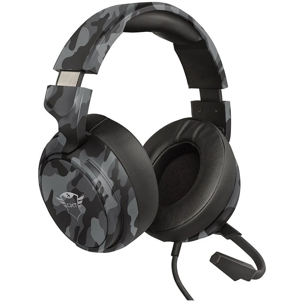 Headset Gamer Trust GXT 433K Pylo Camuflado Black