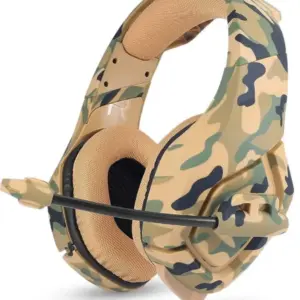 Headset Gamer Onikuma K1B Camuflado Marrom Headset Gamer Onikuma K1B Camuflado Marrom