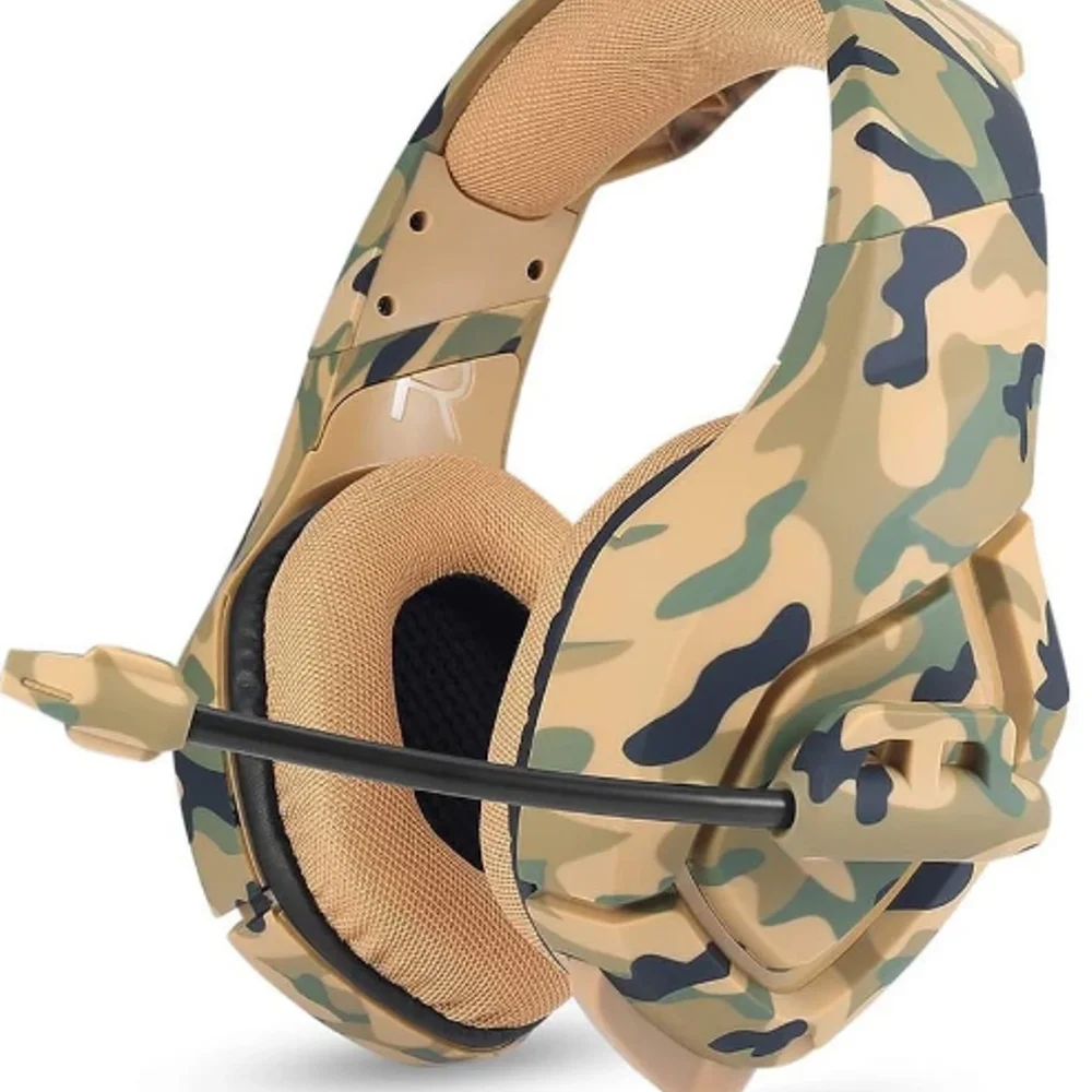 Headset Gamer Onikuma K1B Camuflado Marrom