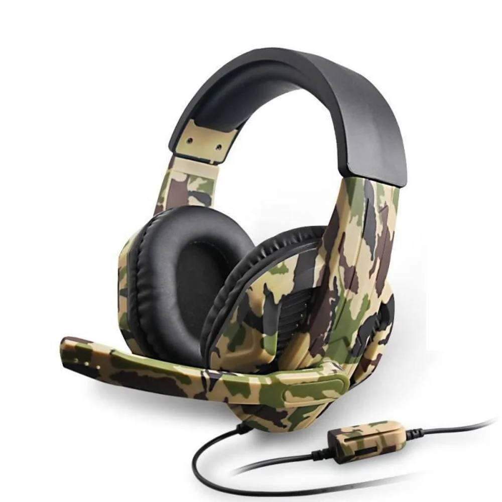 Headset Gamer Oivo Camuflado 5 em 1