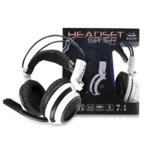 Headset Gamer Knup P2 Branco KP-400