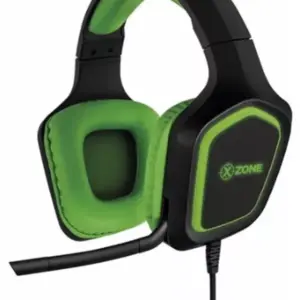 Headset Gamer X-Zone GHS-02 LED RGB Preto/Verde Headset Gamer X-Zone GHS-02 LED RGB Preto/Verde