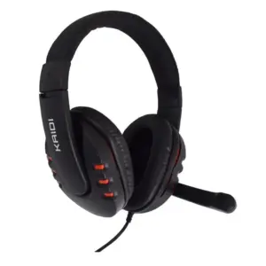Headset Gamer Knup USB 40mm para PC PS4 PS3 Notebook Preto