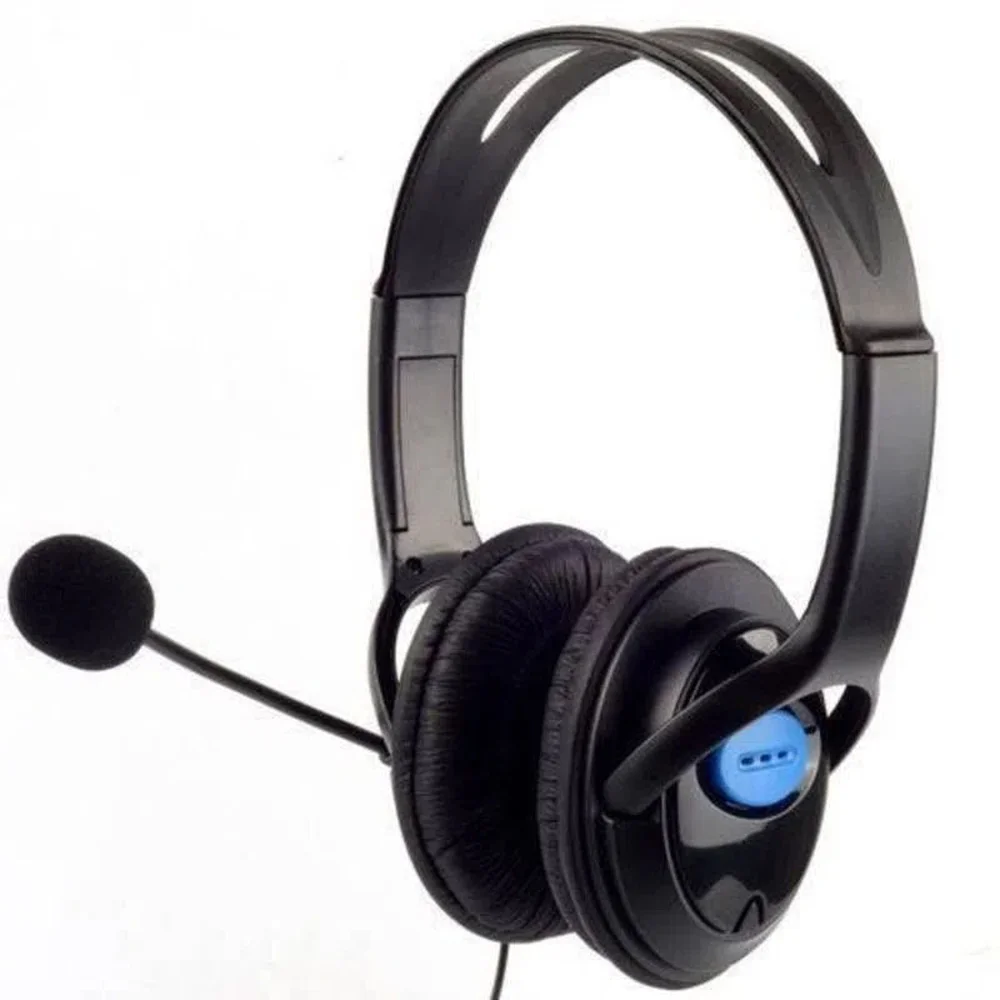 Headset Gamer Gamme com Microfone 40mm Frequência 20Hz Compatível com PS4