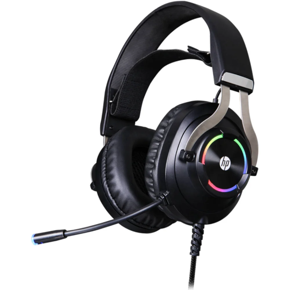 Headset Gamer Estéreo com RGB P2 e USB Preto H360