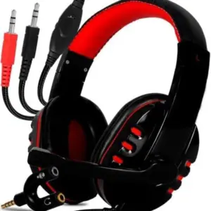 Headset Gamer para Celular Android/iOS PC PS4 Xbox Free Fire Vermelho Headset Gamer para Celular Android/iOS PC PS4 Xbox Free Fire Vermelho