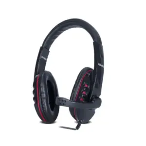 Headset Gamer P2 com Microfone Vermelho LB-FN606 Headset Gamer P2 com Microfone Vermelho LB-FN606