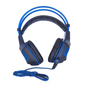 Headset Gamer Xtrad com Microfone P3 Preto/Azul LC-844 Headset Gamer Xtrad com Microfone P3 Preto/Azul LC-844