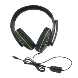 Headset Gamer P3 com Microfone para PS3 PS4 PC Notebook Preto Headset Gamer P3 com Microfone para PS3 PS4 PC Notebook Preto