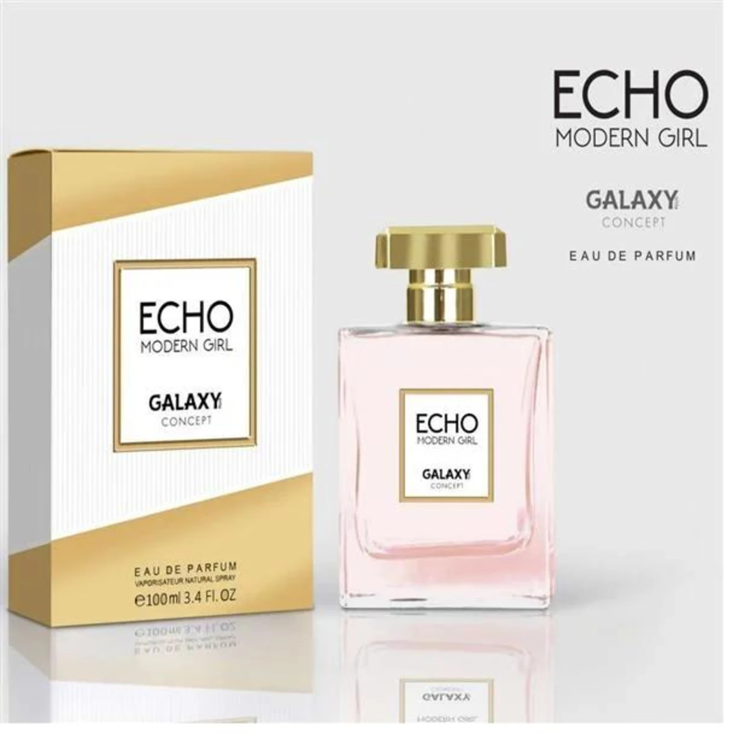 Perfume Feminino EDP Galaxy Plus Echo Modern Girl (Coco Mademoiselle) 100ml